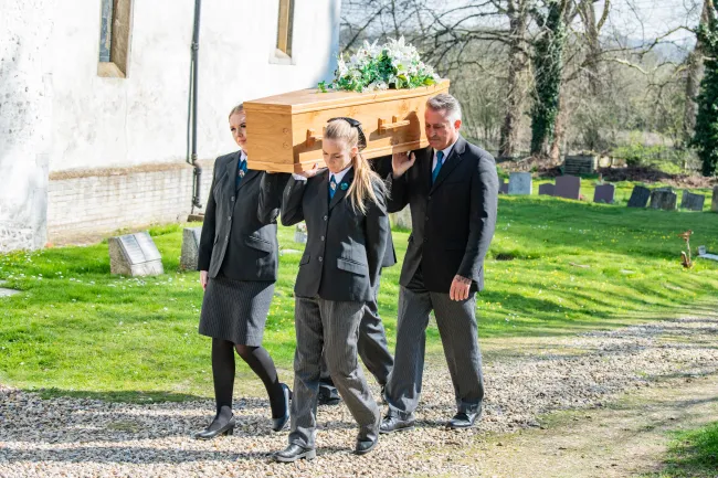 church coffin